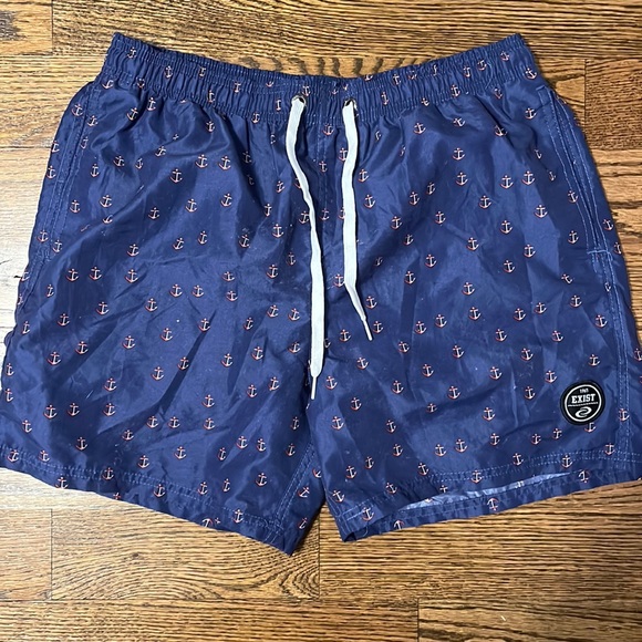 Boys Exist Swim Anchor Bathing Suit - Picture 1 of 3